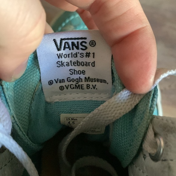 Van Gogh Vans cherry blossom high top - Picture 4 of 4